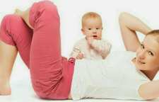 درمان دو تکه شدن شکم بعد زایمان