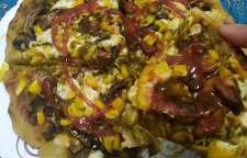 روش تهیه پیتزای قارچ و مرغ