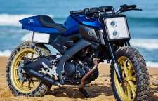 موتورسیکلت سفارشی یاماها MT-125 Kingstone معرفی شد
