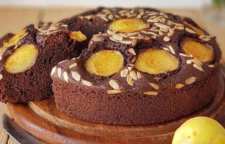 آموزش تهیه کیک شکلاتی زردآلو