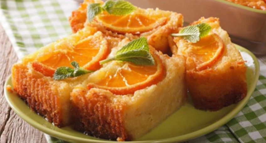 دستور پخت کیک پرتقال یونانی