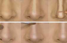 آموزش کانتور کردن بینی با پودر