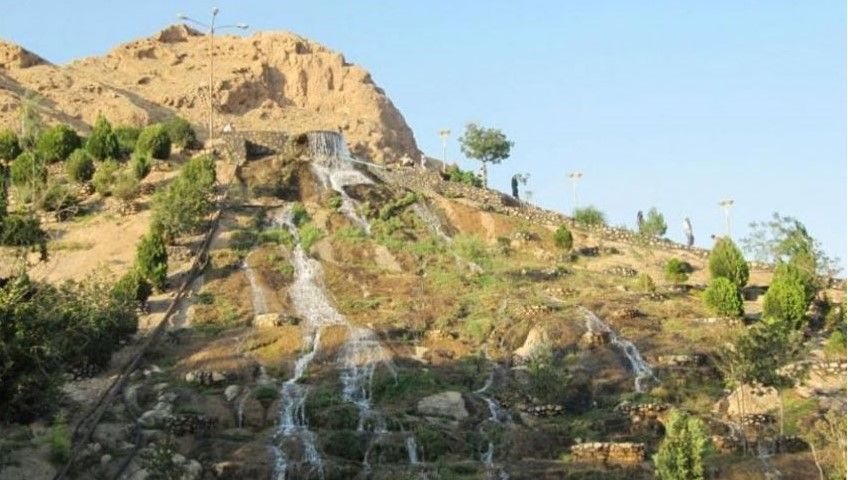 پارک آبشار شاهرود استان سمنان