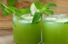 روش تهیه نوشیدنی تابستانه شربت سکنجبین و خیار