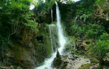 آبشار سمبی شهرستان بهشهر مازندران