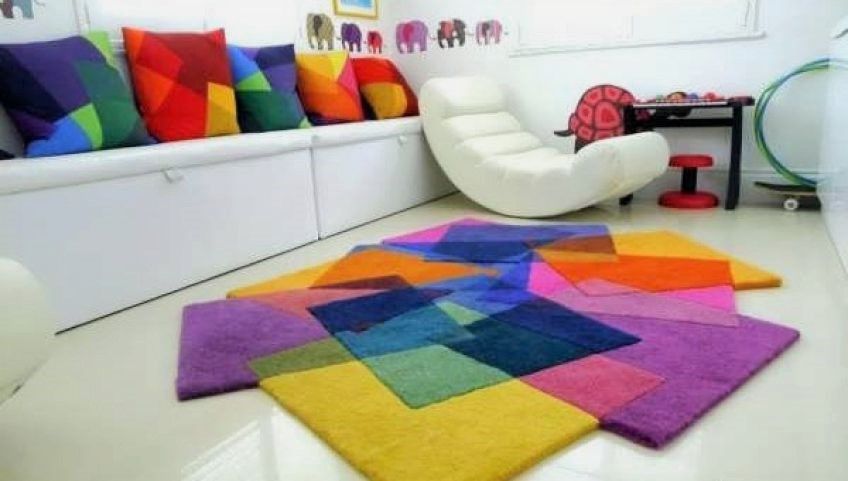 مدل قالیچه اتاق کودک با طرح های زیبا