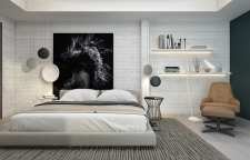 چگونه اتاق خواب کوچک را به درستی بچینیم