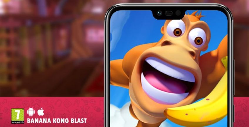 معرفی بازی موبایل Banana Kong Blast