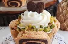 دستور تهیه شیرینی قرابیه دو رنگ کرم دار