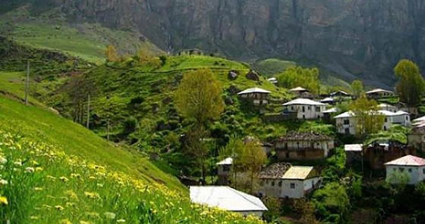 طبیعت بی نظیر روستای مازیچال در کلاردشت استان مازندران