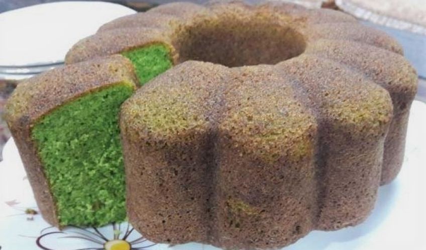 آموزش تهیه کیک اسفناج سبز خوش رنگ و خوشمزه