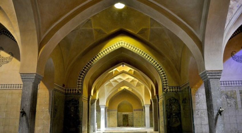 حمام علیقلی در منطقه بیدآباد اصفهان