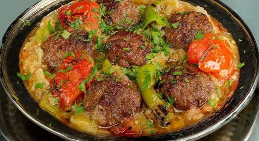 آموزش تهیه سورملی کباب غذای خوشمزه ترکیه ای