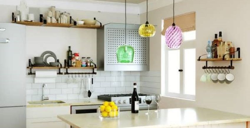 انواع مدل های قفسه آشپزخانه با طراحی کاربردی و شیک