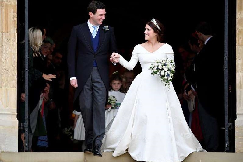 مراسم ازدواج پرنسس یوژنی یکی از نوادگان ملکه ی انگلیس