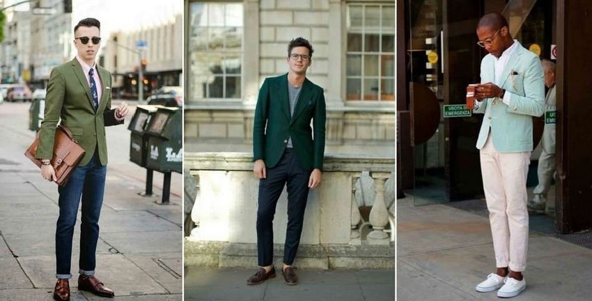 اصول پوشیدن لباس رنگ سبز برای آقایان
