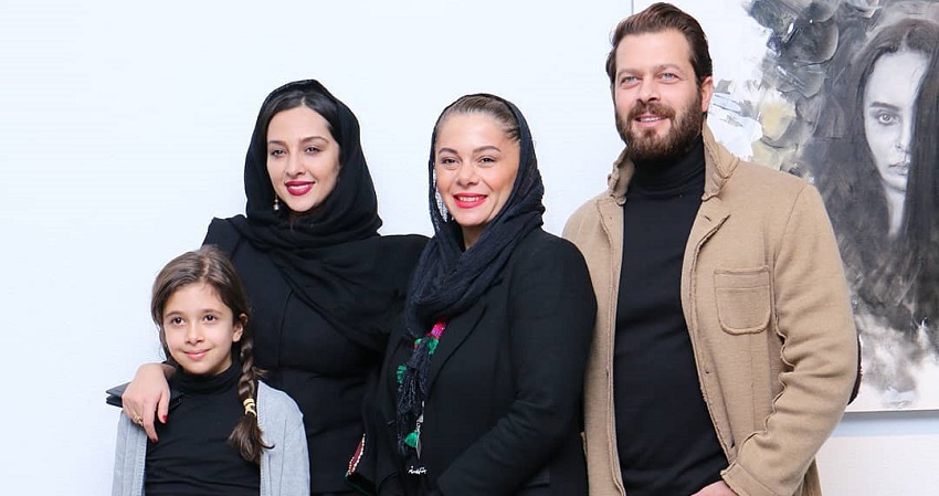 بازیگران مشهور در گالری آناهیتا درگاهی همسر اشکان خطیبی