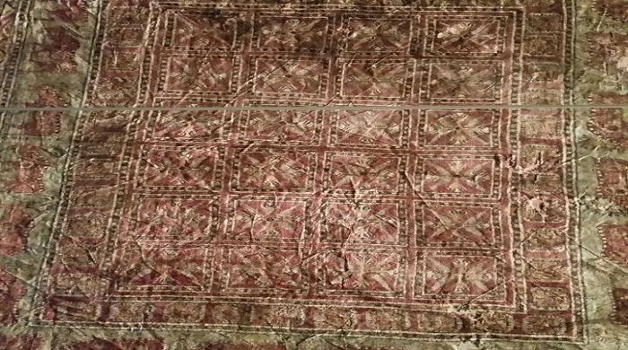 اولین فرش بافته شده در جهان فرش ایرانی به نام پازیریک