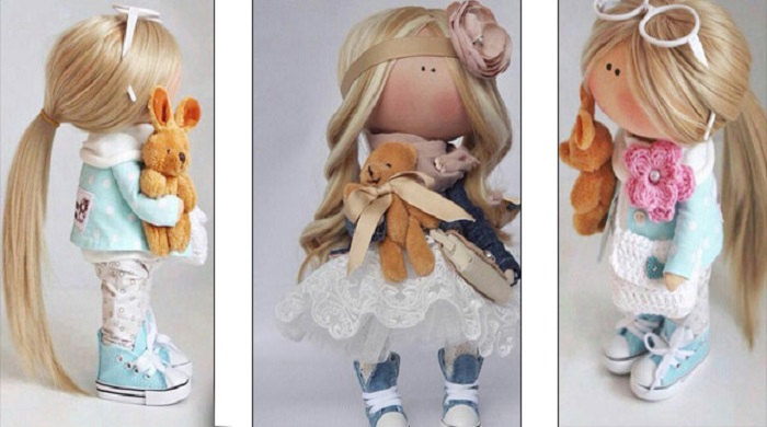 آموزش عروسک روسی همراه با الگو به صورت تصویری