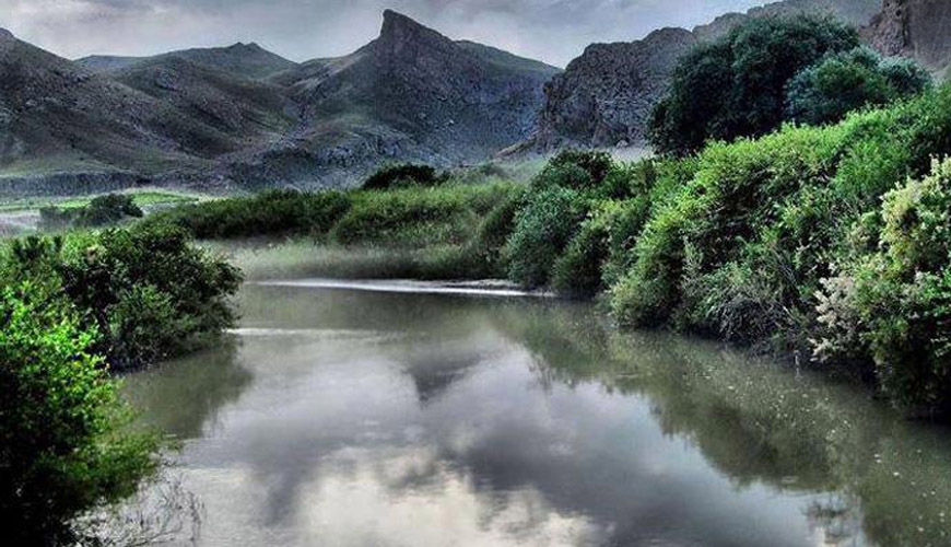 دریاچه مارمیشو ارومیه دریاچه محصور در میان کوهستان
