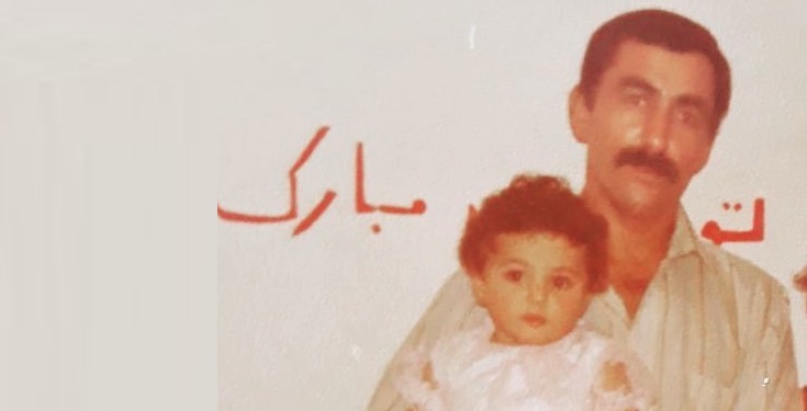 المیرا شریفی مقدم در اینستاگرام خود از قتل وحشتناک پدرش سخن گفت