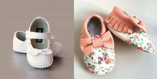 مدل کفش نوزادی دخترانه بامزه و شیک