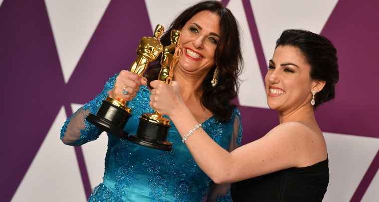 رایکا زهتابچی اولین زن ایرانی که برنده جایزه اسکار 2019 شد