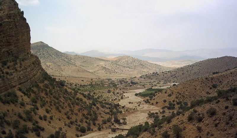 آبشار مورزیان شهرستان سپیدان استان فارس