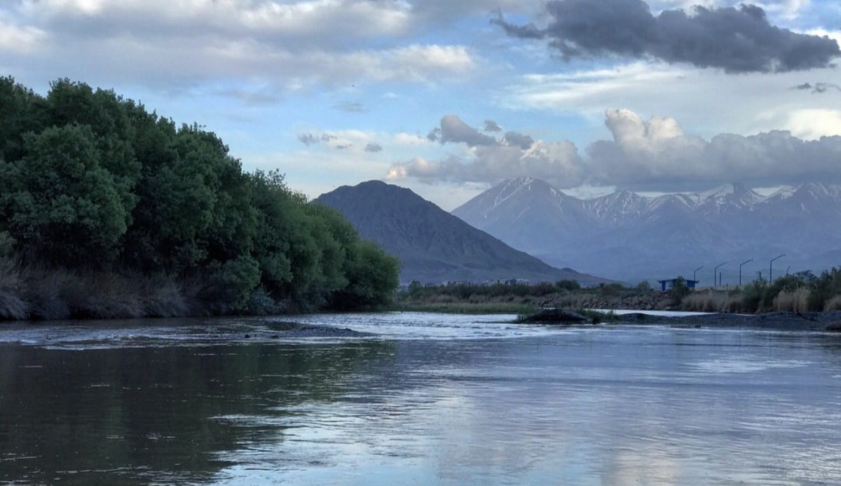 طبیعت بکر رودخانه ارس شهرستان پارس آباد اردبیل