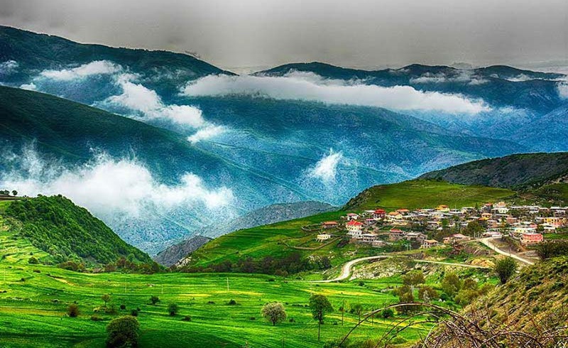 طبیعت بسیار زیبای منطقه آینالو شهرستان کلیبر استان آذربایجان شرقی