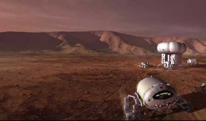 ناسا هیچ شانسی برای ارسال انسان به مریخ تا سال 2033 ندارد