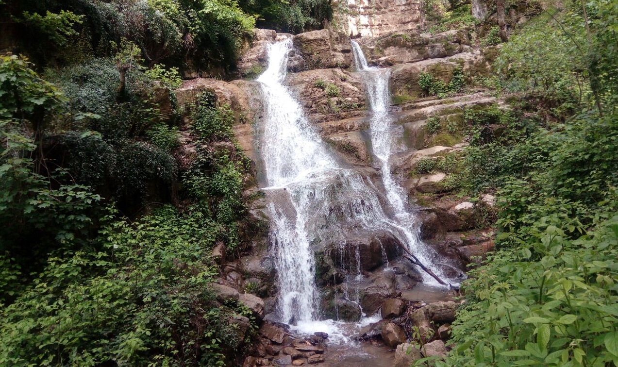 آبشار جوزک شهرستان رامیان گلستان