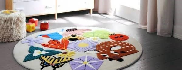 مدل قالیچه اتاق کودک با طرح های زیبا